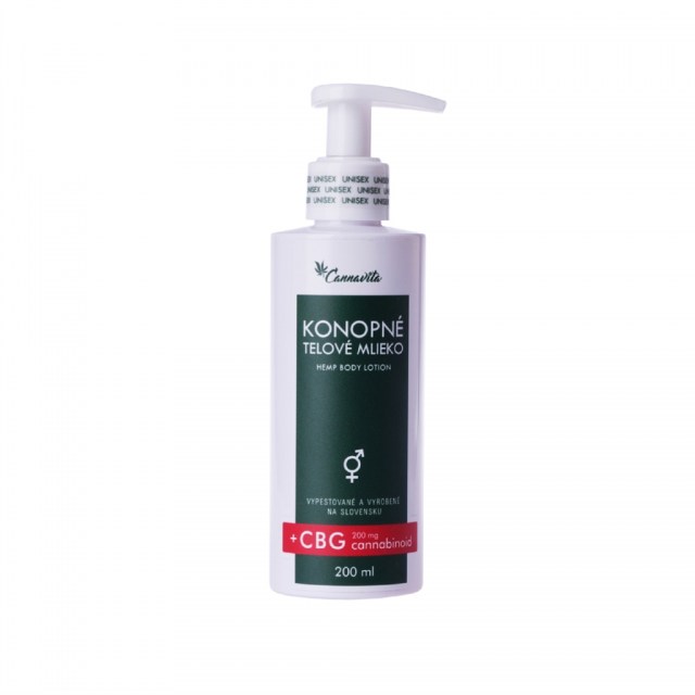 Konopne mlieko s CBG unisex